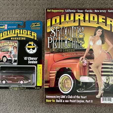 Lowrider Magazine & Die Cast Collectible