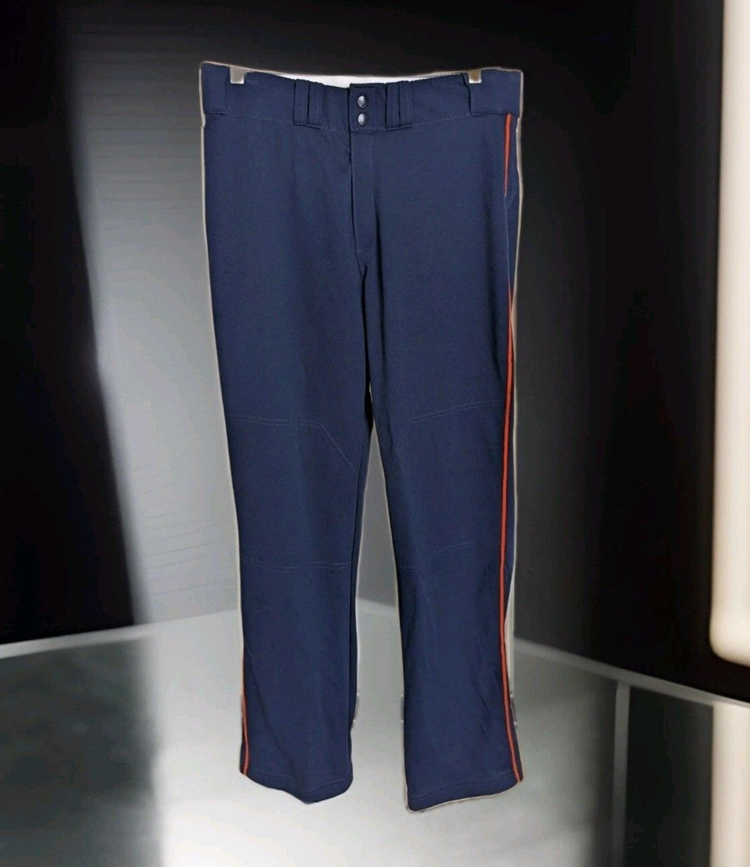 Russell Athletic Adult Open Bottom Piped Pant Blue/Red Men's Size Large NWT