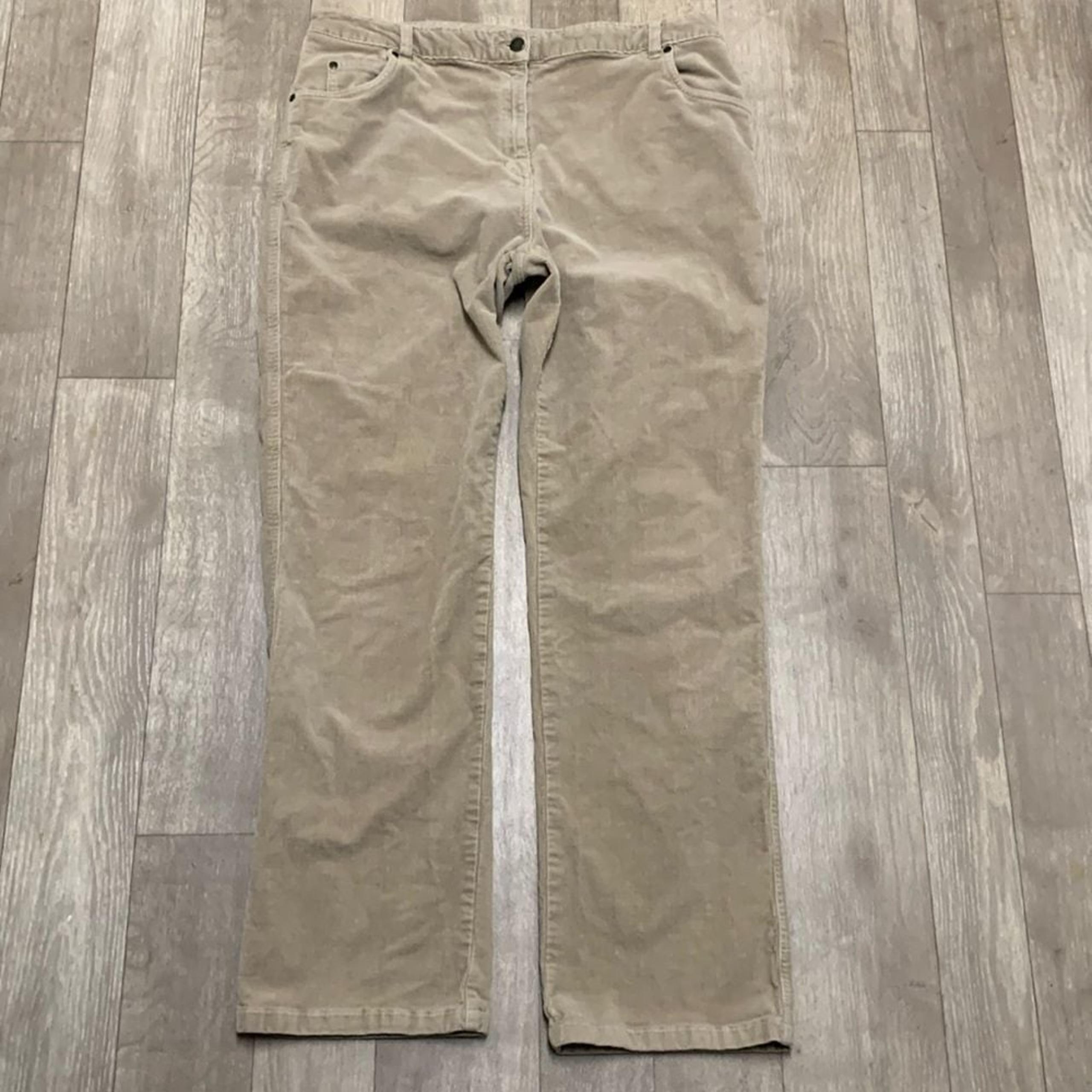 Womens Woolrich Corduroy Straight Leg High Rise Pants