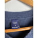 Gap Lambswool Angora Sweater V Neck Navy Blue Ribbed Knit Mens Medium