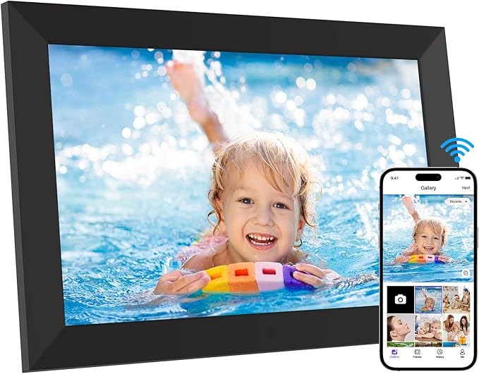 NEW Digital Picture Frame 10.1 Inch WiFi Digital Photo Frame Electronic Picture