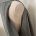 CVIDINI Knit Vest / Cashmere Blend / Gray / New