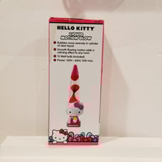 Sanrio Hello Kitty Lava Lamp Liquid Motion Glow New