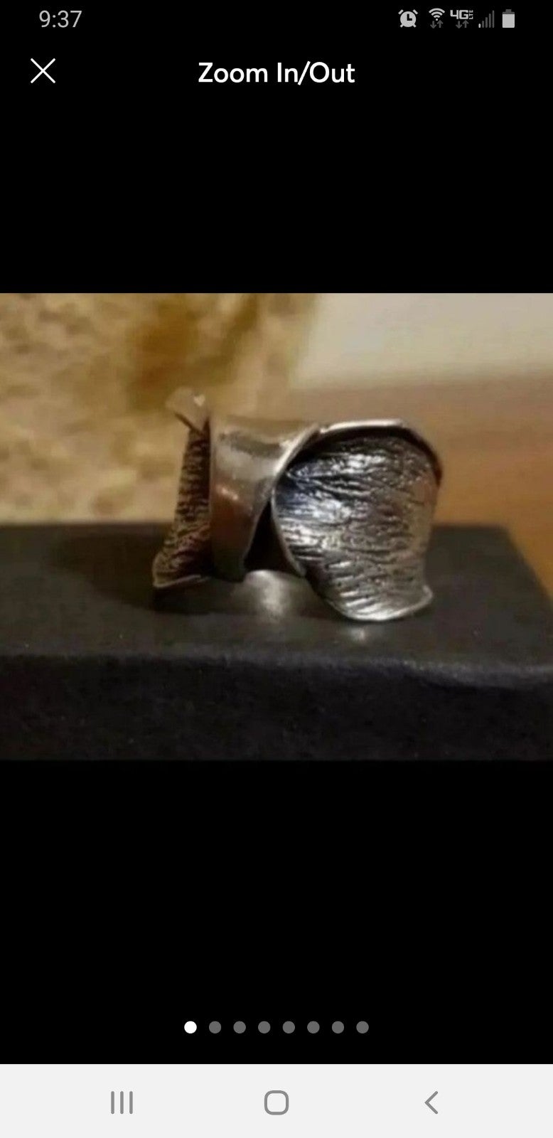 Silpada Sterling Silver Knotted Ring, Size 8