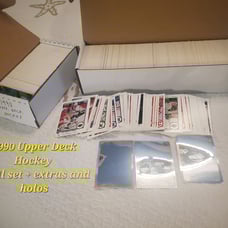 Vintage 1990 Upper Deck Hockey Cards - Full Set , Holos and Extras