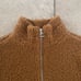 H&M Brown Alpaca Style Fleece Jacket Size Medium