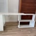 Expandable corner office computer desk movable workstation L shaped