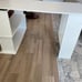 Expandable corner office computer desk movable workstation L shaped