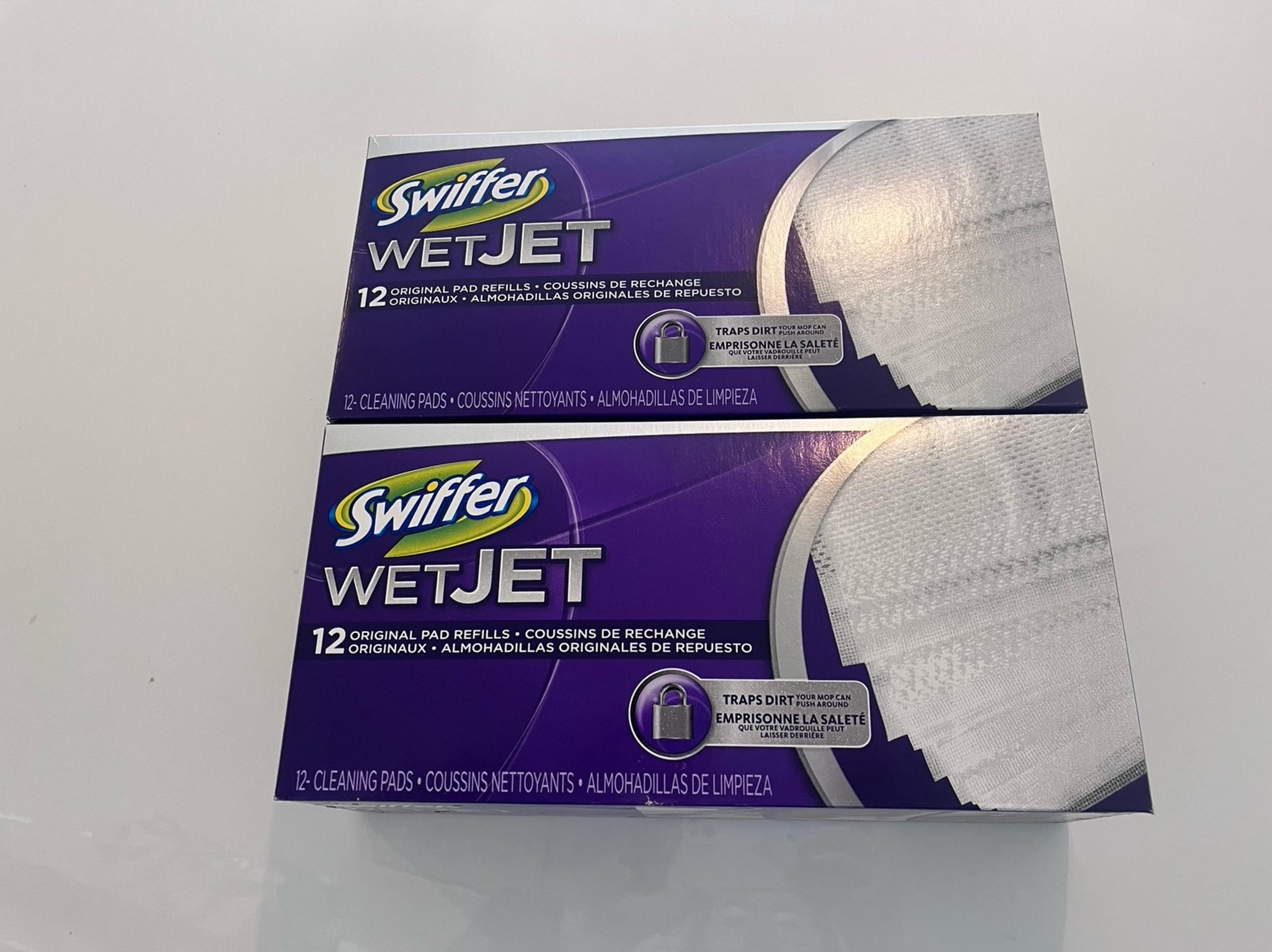 Swiffer wetjet refill pads 12x2