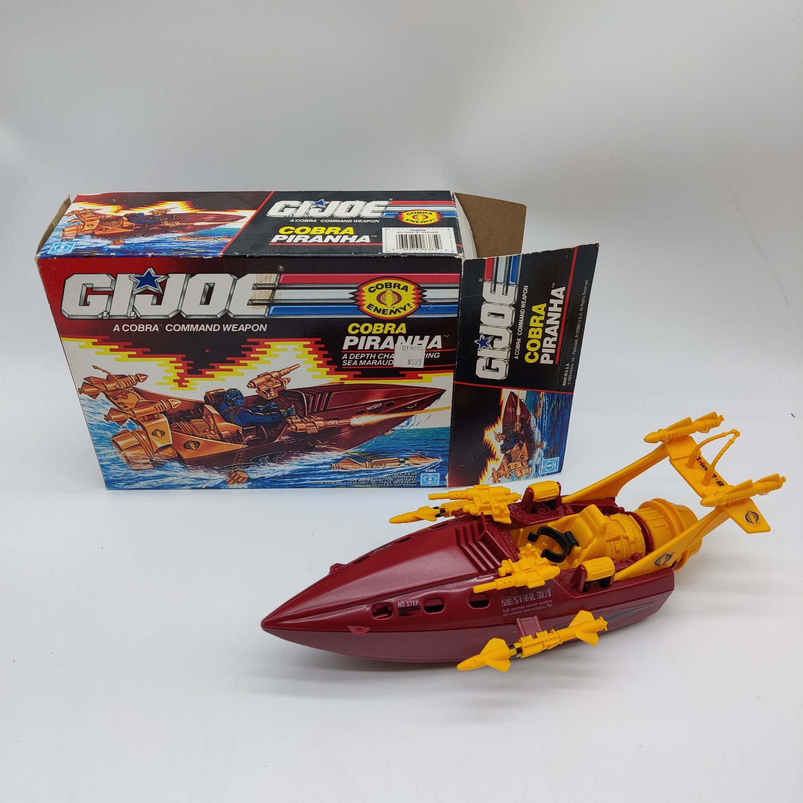 G.I.Joe - Cobra Piranha - Complete with Box,