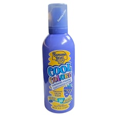 VTG 90s Banana Boat Cool Colorz Foaming Sunscreen 8 oz Groovy Grape 30 SPF Prop