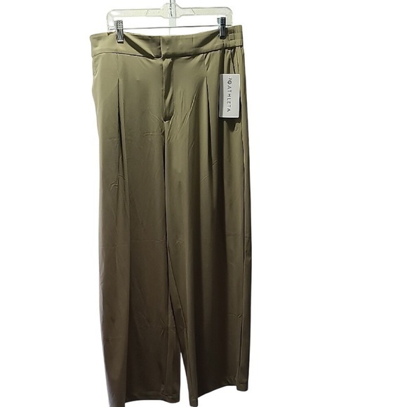 Athleta Olive Pinnacle Trouser Pants Women's 16