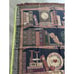 Bookcase Afghan CFCA Throw Blanket God Bless Our Home Teddy Bear Plane Book