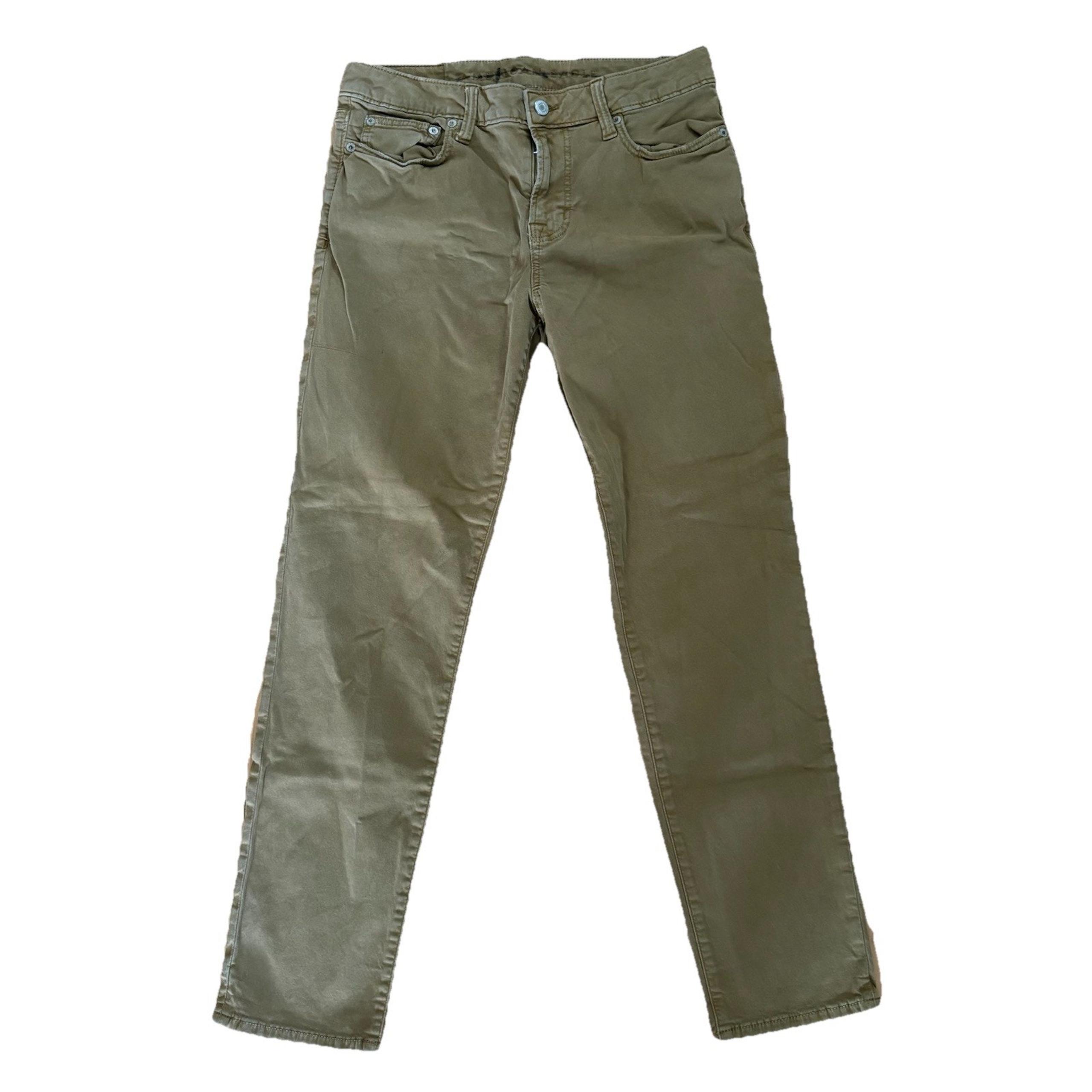 American Eagle Slim Flex Men’s Khaki Dress Pants Size 30x30 Brown Tan