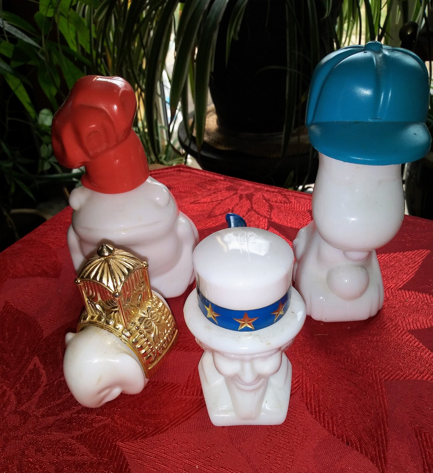 Group Vintage Avon Figures