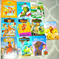 10 DISNEY Read-Aloud Hardcover StoryBooks Toy Story 2, Monsters, Inc and more