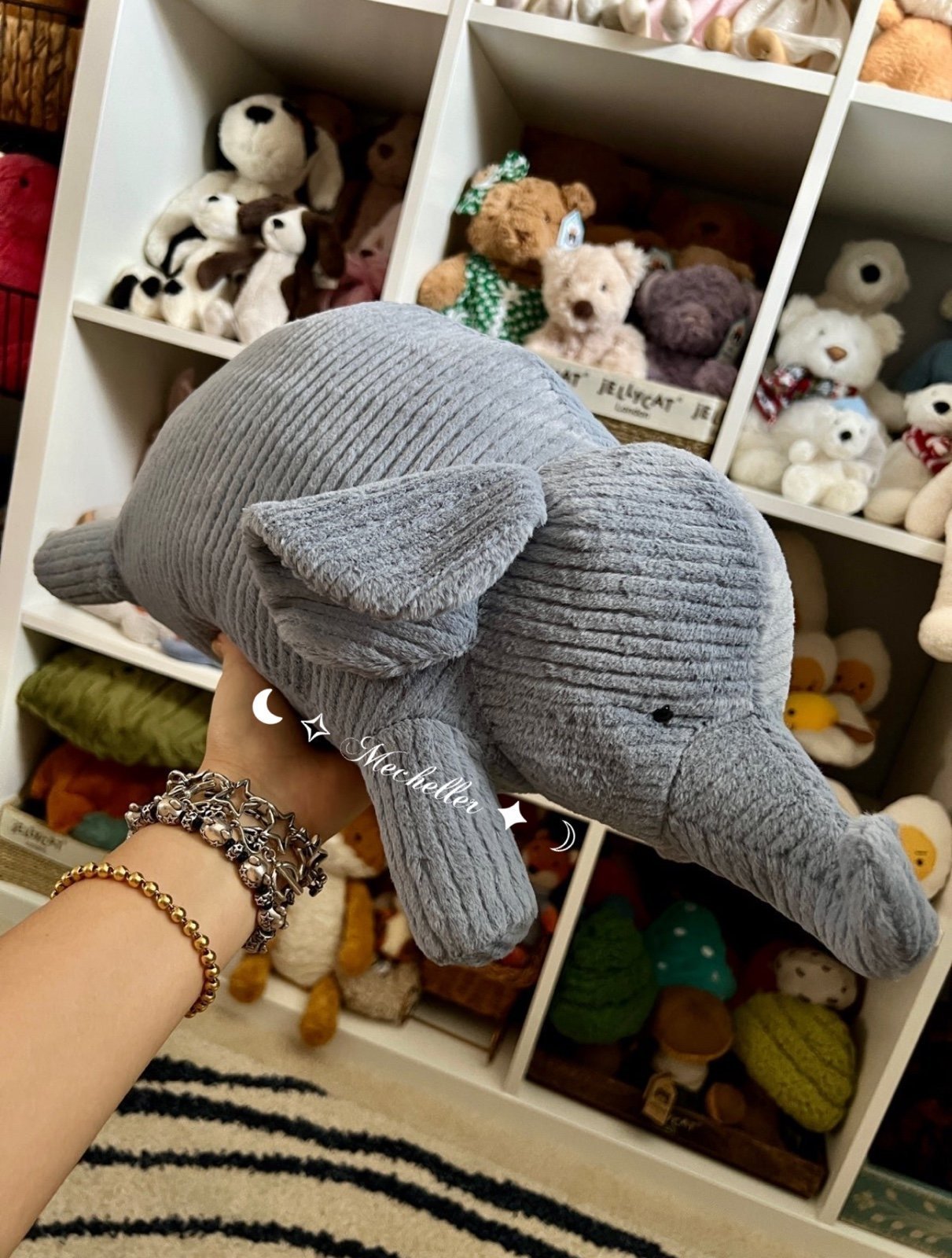 BNWT Jellycat Doopity Elephant plush toy stuffed animal limited edition
