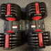 New Pair of Quick Select Adjustable Dumbbells 5-52.5lbs (105lbs total)