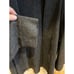 Kavita Sweater Open Front Cardigan Women's Small Black Relaxed Cotton Blend