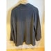 Kavita Sweater Open Front Cardigan Women's Small Black Relaxed Cotton Blend