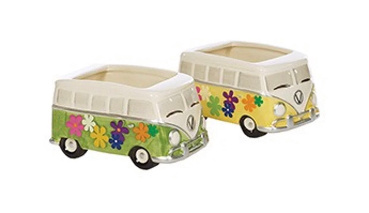 Hippie Van Planter Set, 2 Asst.
