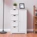 4 Drawer Dresser Shelf Cabinet Storage Home Bedroom Furniture White