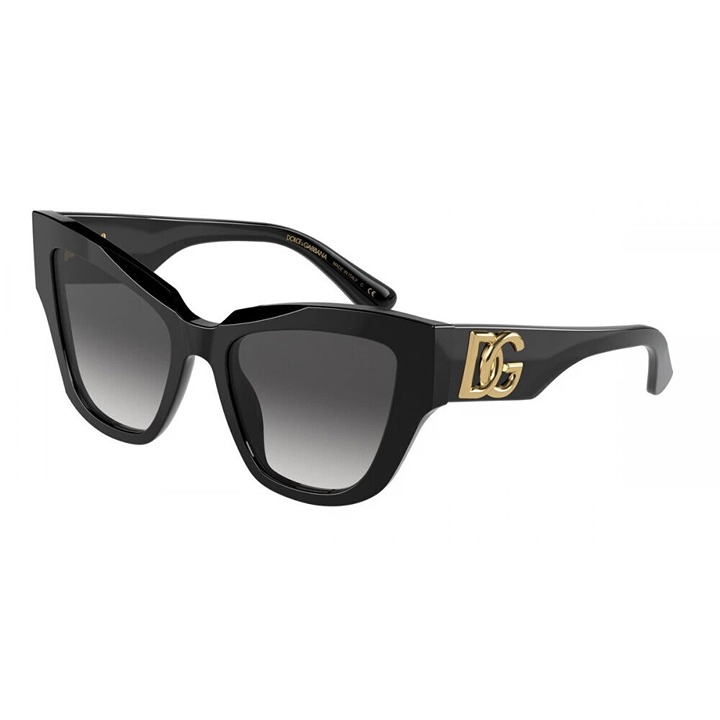 DOLCE & GABBANA DG4404 501/8G BLACK-GREY GRADIENT LENS SUNGLASSES 54MM AUTHENTIC