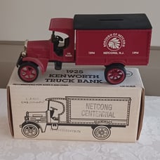 ERTL 1923 Kenworth Borough Of Netcong Diecast Bank w/Key~Ltd Edition