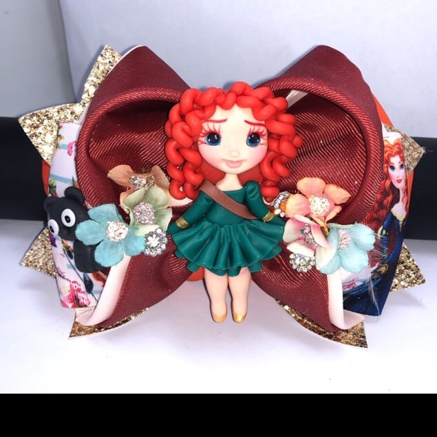 Disney Princess handmade bows