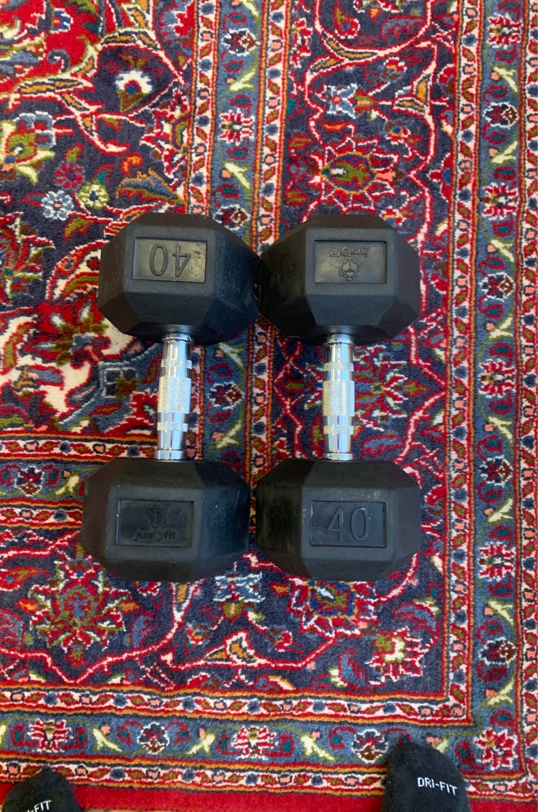 40 pound free weights
