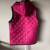 【Excellent Condition】LAVENHAM (Lavenham) Vest 38 Black Pink