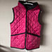 【Excellent Condition】LAVENHAM (Lavenham) Vest 38 Black Pink