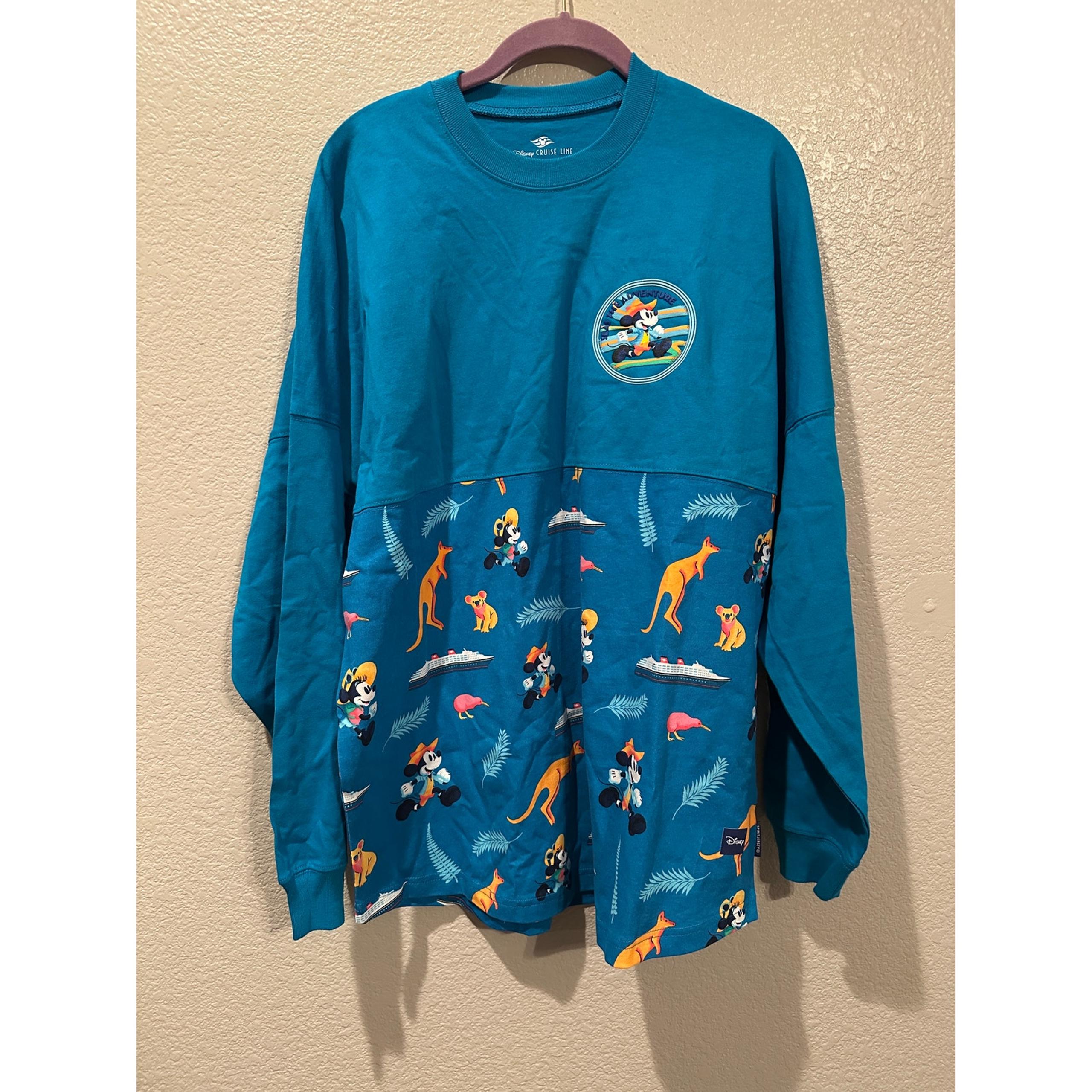 NWOT RARE Disney Parks Cruise Line Seas the Adventure Australia Spirit Jersey M