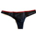 TAVIK Bikini Set Jett Top Jayden Bottom ColorBlock Black Swim Large NWT