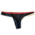 TAVIK Bikini Set Jett Top Jayden Bottom ColorBlock Black Swim Large NWT
