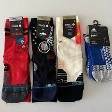 4 Pairs of Socks - Stance and Adidas