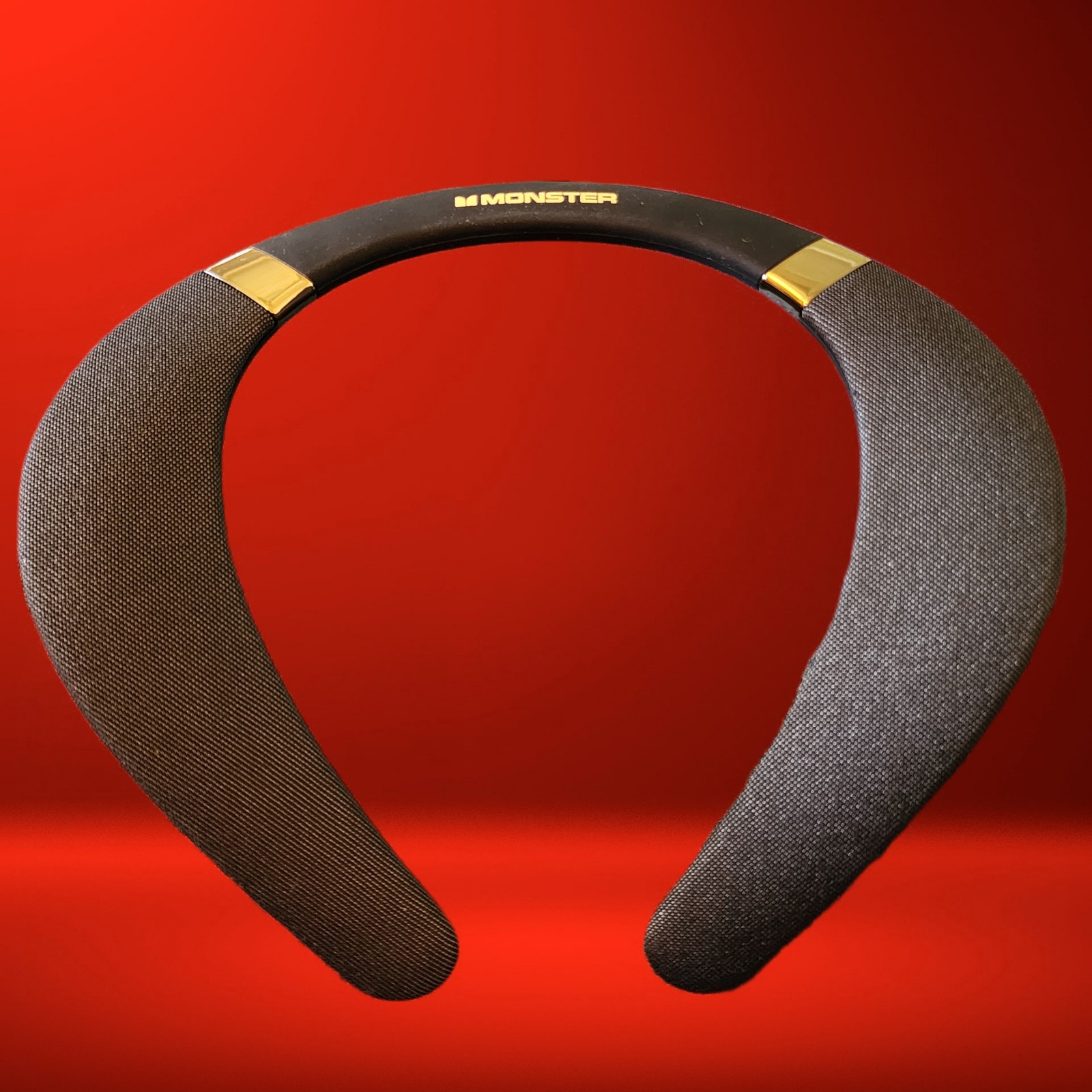 Monster Boomerang Petite Neckband Bluetooth Speakers, Neck Speaker Black.