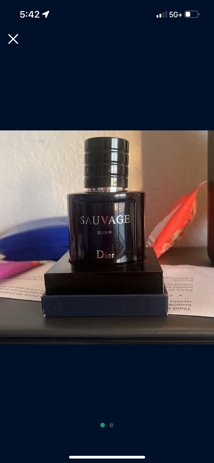 Dior Sauvage elixir