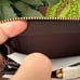 NWT - COACH Continental Wallet - Crossgrain leather - BLACK