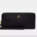 NWT - COACH Continental Wallet - Crossgrain leather - BLACK