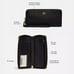 NWT - COACH Continental Wallet - Crossgrain leather - BLACK