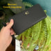 NWT - COACH Continental Wallet - Crossgrain leather - BLACK