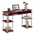 Designs2Go No Tools Student Desk with Shelves