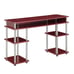 Designs2Go No Tools Student Desk with Shelves