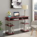 Designs2Go No Tools Student Desk with Shelves