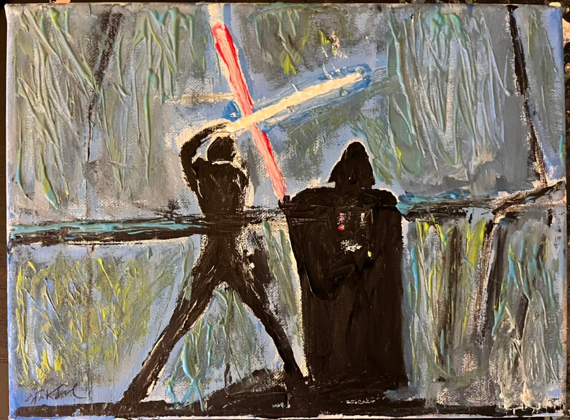 acrylic painting