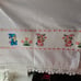 Cross stitch baby sheet