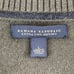 Banana Republic V Shawl Neck Sweater Men Large Military Green Extra Fine Wool