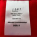 Brandy Melville John Galt Nylon Cropped Windbreaker Hoodie Red S