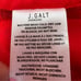 Brandy Melville John Galt Nylon Cropped Windbreaker Hoodie Red S